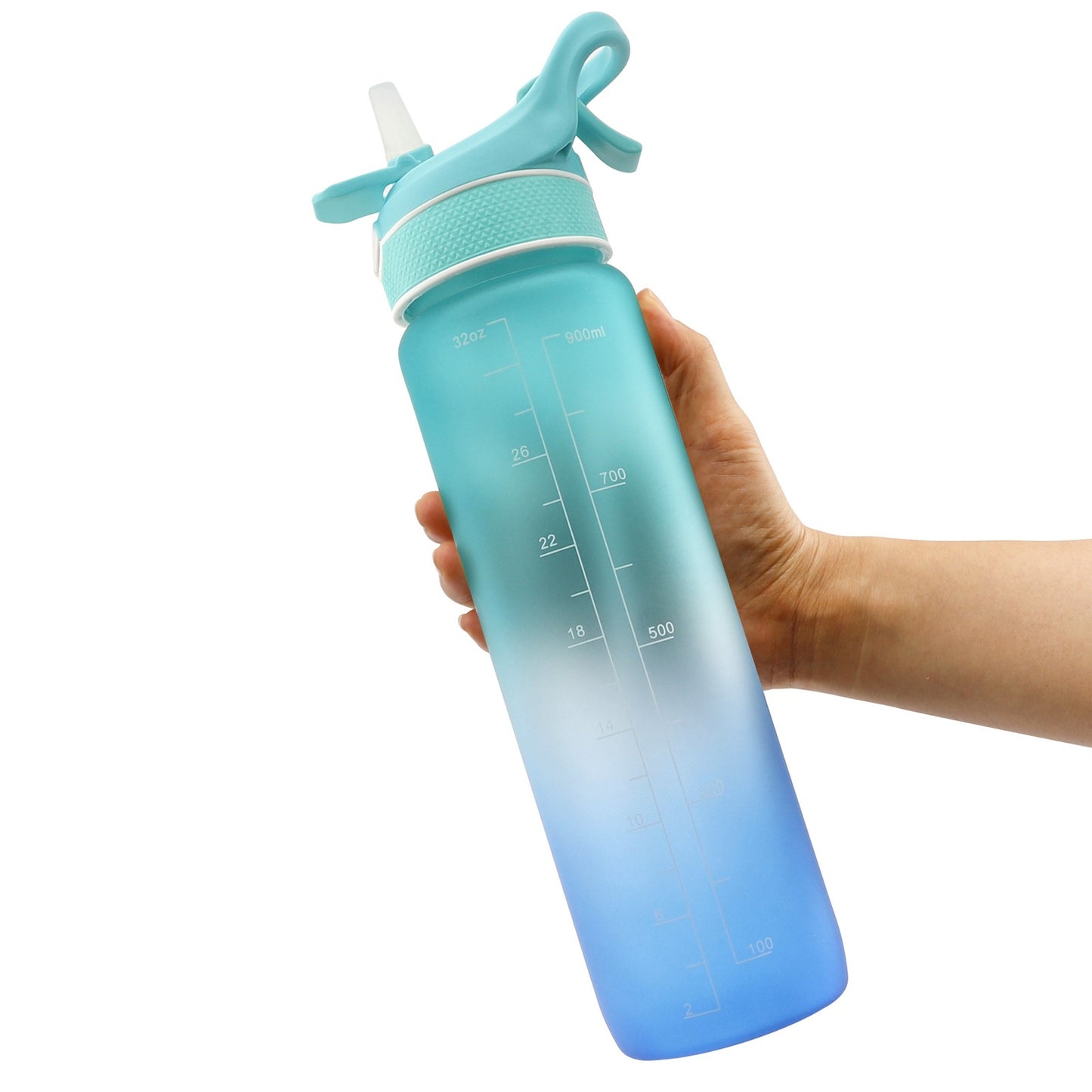 Gourde Sportive avec Paille & Brumisateur 1000ml
