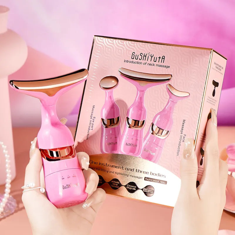 Appareils de massage électrique multifonction visage et cou raffermissant
