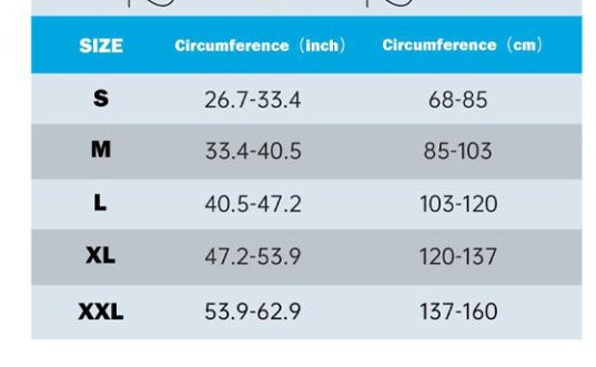 Ceinture de Soutien Lombaire Sportive Pressurisée