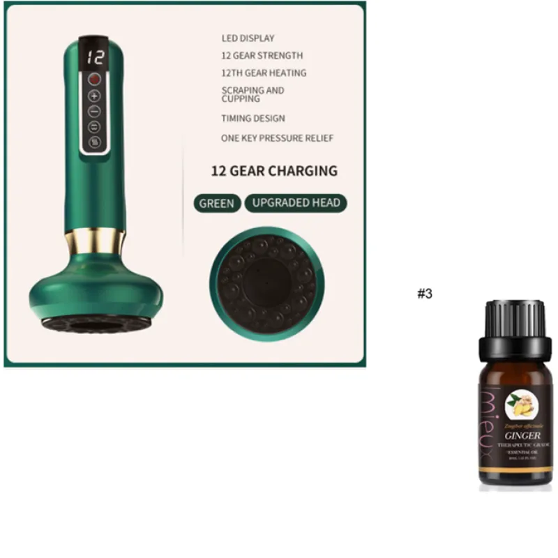 Masseur électrique à ventouses sous vide