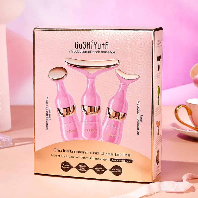Appareils de massage électrique multifonction visage et cou raffermissant