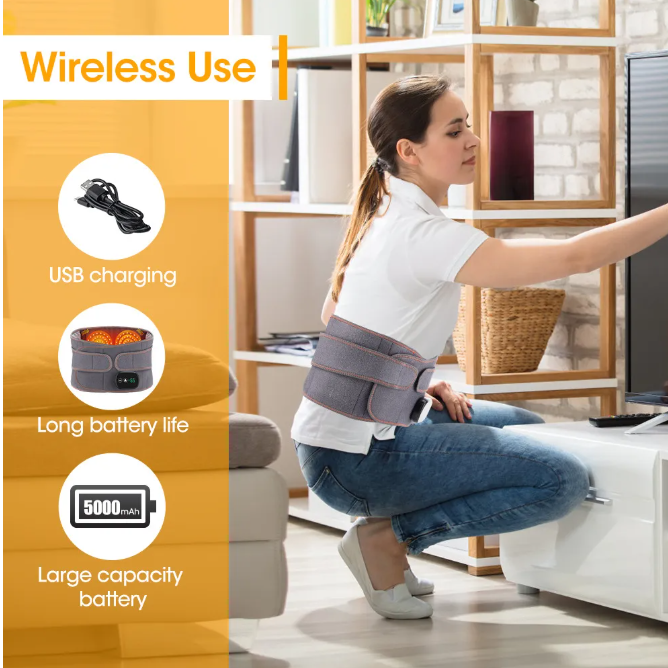 Ceinture de massage chauffante électrique