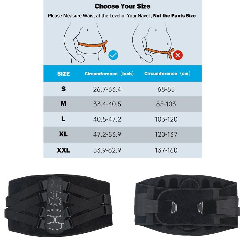 Ceinture de Soutien Lombaire Sportive Pressurisée