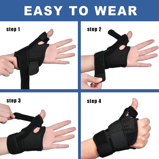 Half Finger Fitness Gloves with Wrist Support