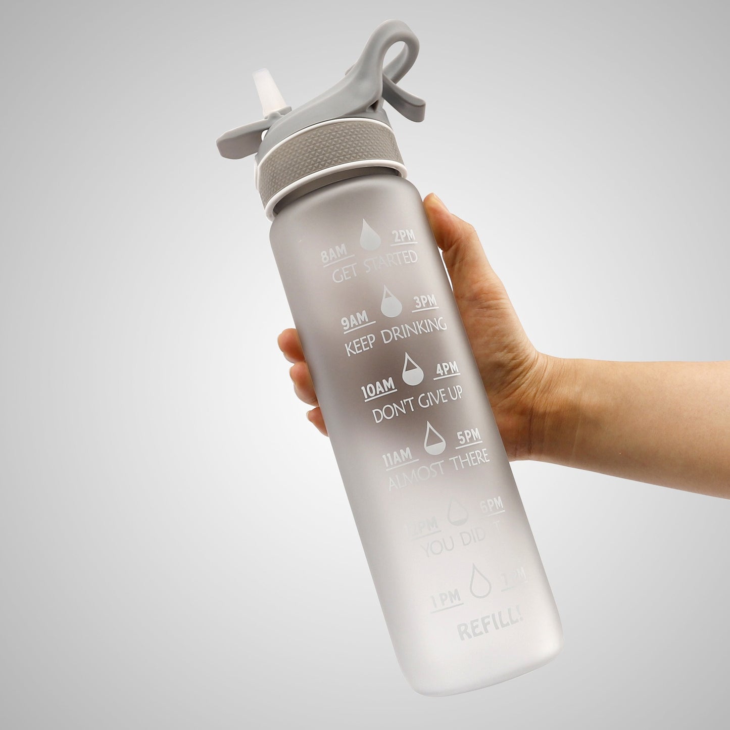 Gourde Sportive avec Paille & Brumisateur 1000ml