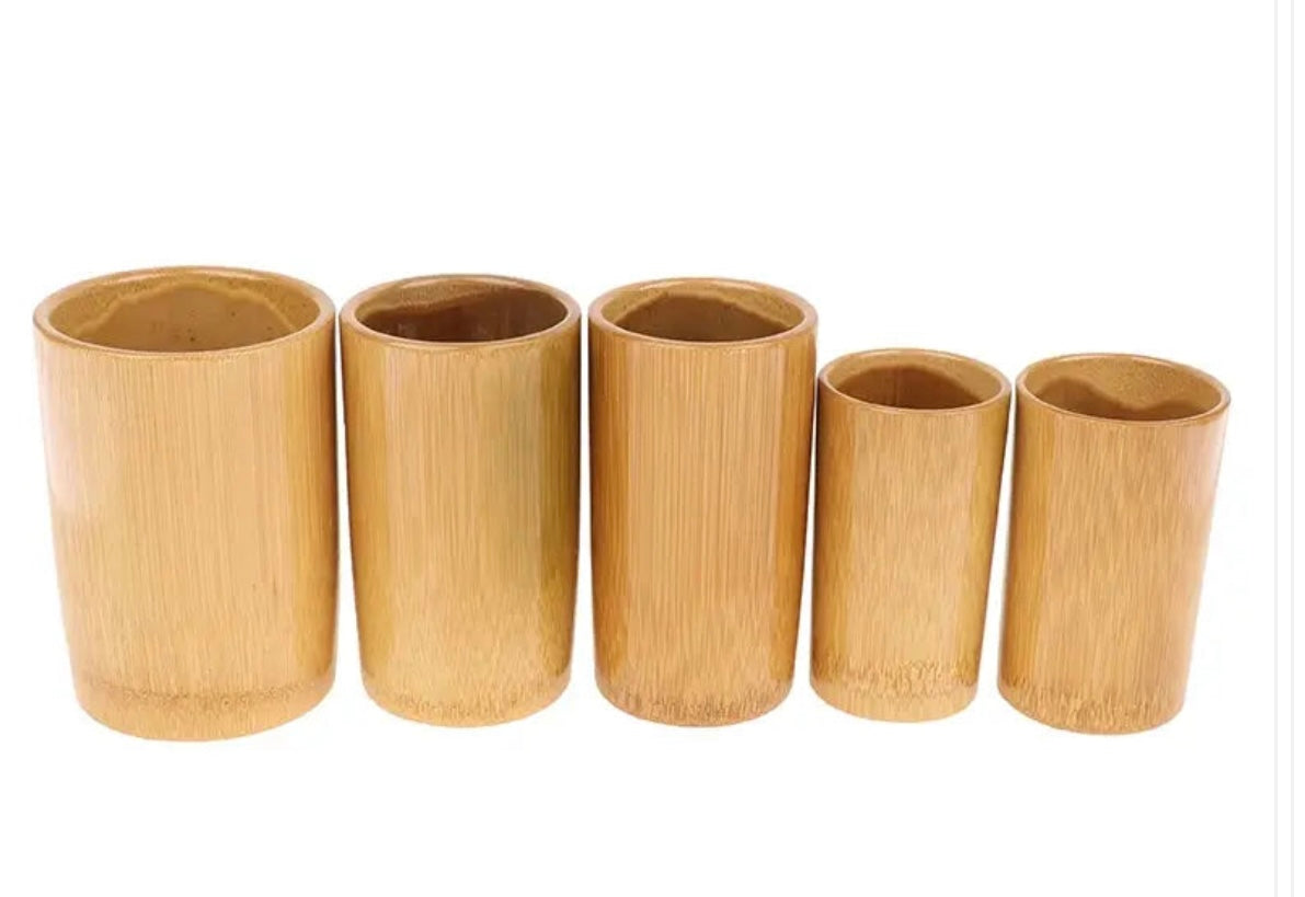 Set de ventouse en bambou ( 5 pièces )