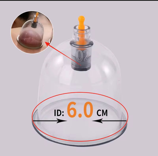 Ventouse Hijama No : 6 cm cm (B2) - 50 pièces