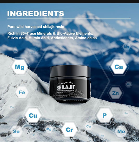 Le Shilajit - 50g - 80% acide fulvique