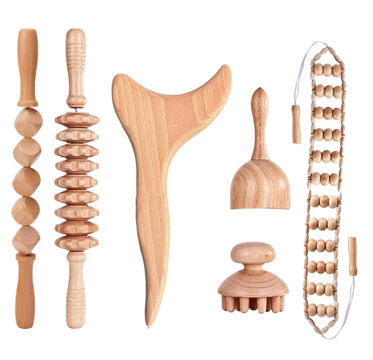 Kit Maderotherapy ( 6 pièces ) -Premium Qulaité