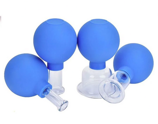 Set de ventouse en silicone et verre
