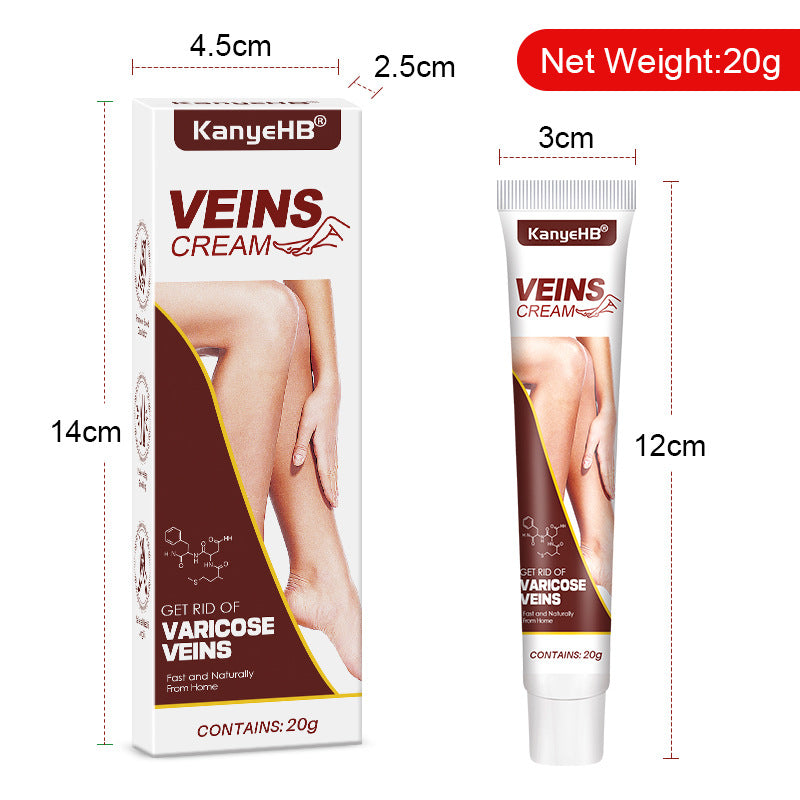 Crème veineuse pour la circulation des jambes