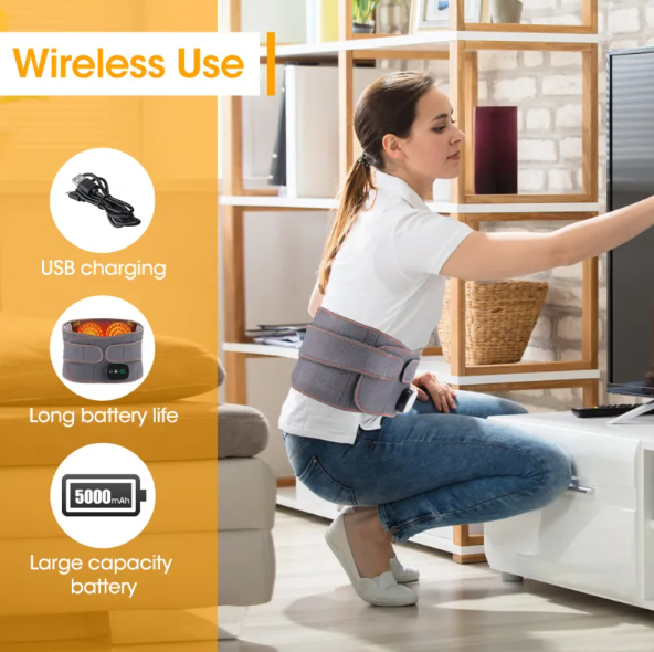 Ceinture de massage chauffante électrique