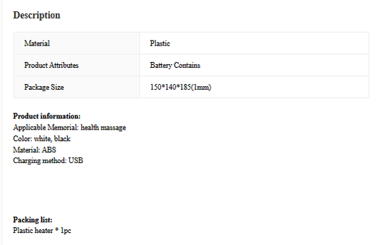 Chauffe-huile de massage Huile essentielle Lotion pour le corps Machine de chauffage