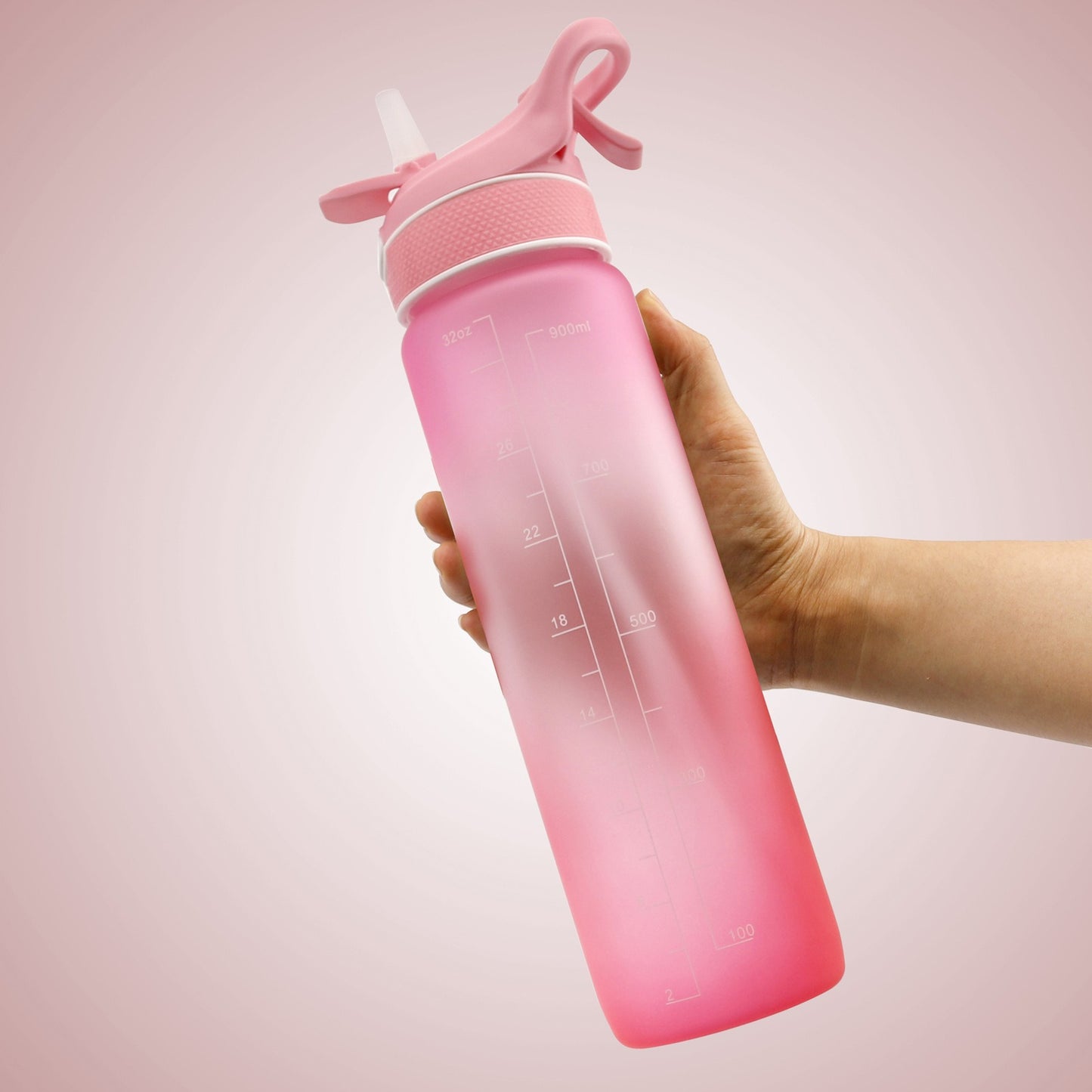 Gourde Sportive avec Paille & Brumisateur 1000ml