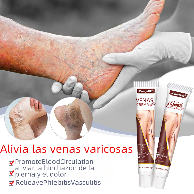 Crème veineuse pour la circulation des jambes