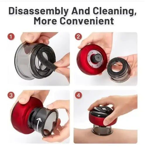 Ventouses chauffantes pour le corps